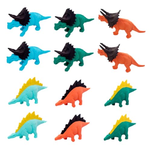 JOINPAYA 16Stücke Radiergummis Dinosaurier Form Lustige Cartoon Radierer Für Schulmaterialien Und Bastelbedarf von JOINPAYA