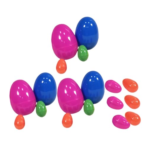 JOINPAYA 18 Stück Gacha Eierspielzeug gefälschtes Ei ostereier easter eggs kindercroks ostergeschenk für DIY + Partydekorationen ostern kleines ei Eierformen Plastik JOINPAYA 18 Stück Gacha Eierspielzeug gefälschtes Ei ostereier easter eggs kindercroks ostergeschenk für DIY + Partydekorationen ostern kleines ei Eierformen Plastik von JOINPAYA