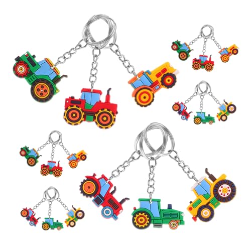 JOINPAYA 18 Stück Teiliges Traktor Schlüsselanhänger Party Mitgebsel Farbige Bauernhof Baumaschinen Schlüsselringe Leicht Tragbar Robuste Fahrzeuge Geschenkideen für Erntedankfest JOINPAYA 18 Stück Teiliges Traktor Schlüsselanhänger Party Mitgebsel Farbige Bauernhof Baumaschinen Schlüsselringe Leicht Tragbar Robuste Fahrzeuge Geschenkideen für Erntedankfest von JOINPAYA