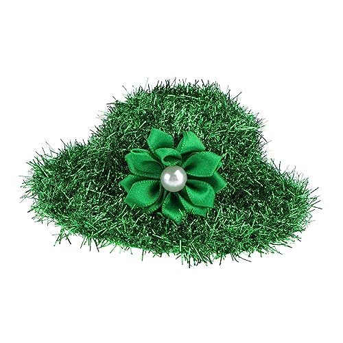 JOINPAYA 1Stk Haarnadel mit grünem Zylinder Saint Patricks Day Ornament Kobold-Dekor-Hut Mini von JOINPAYA