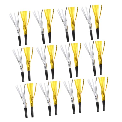 JOINPAYA 2 Sätze Drachenpfeife Blasen Quastenpfeife Party-requisite Jubelpfiff Kinderinstrument Party-krachmacher Jubelnde Requisiten Partygeschenke Pfeifen P.s Silver JOINPAYA 2 Sätze Drachenpfeife Blasen Quastenpfeife Party-requisite Jubelpfiff Kinderinstrument Party-krachmacher Jubelnde Requisiten Partygeschenke Pfeifen P.s Silver von JOINPAYA