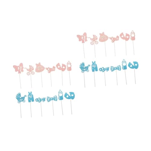 JOINPAYA 2 Sätze Geschlecht offenbaren Requisiten Geschlecht offenbaren Topper Kuchen Dekorationen Cupcake-Picks für die Babyparty Geschlecht enthüllen Kuchendekorationen Papier JOINPAYA 2 Sätze Geschlecht offenbaren Requisiten Geschlecht offenbaren Topper Kuchen Dekorationen Cupcake-Picks für die Babyparty Geschlecht enthüllen Kuchendekorationen Papier von JOINPAYA