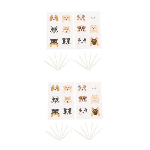 JOINPAYA 2 Sätze Hund Kucheneinsatz Kuchendeckel Mit Hundegesicht Geburtstag Des Hundes Bithday Cake Birthday Cake Hund Kuchen Topper Hundegeburtstagsstütze Papier 36 Stücke * 2 JOINPAYA 2 Sätze Hund Kucheneinsatz Kuchendeckel Mit Hundegesicht Geburtstag Des Hundes Bithday Cake Birthday Cake Hund Kuchen Topper Hundegeburtstagsstütze Papier 36 Stücke * 2 von JOINPAYA