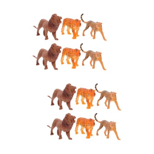 JOINPAYA 2 Sets Mini-tierspielzeugstatue Wildtiere Kuchendekorationen Wiederverwendbare Partydekorationen Desktop-dschungeltiermodelle Kunststoffhandwerk 6 Stück * 2 JOINPAYA 2 Sets Mini-tierspielzeugstatue Wildtiere Kuchendekorationen Wiederverwendbare Partydekorationen Desktop-dschungeltiermodelle Kunststoffhandwerk 6 Stück * 2 von JOINPAYA
