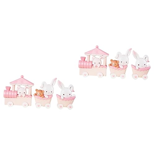 JOINPAYA 2 Sätze Kuchendekoration Miniatur-tierfigur Kuchendeckel Plüschspielzeug Hase Plüsch Hasenfiguren Raupe Miniaturtiere Wohndekoration Kuchenverzierung Harz Rosa 3 Stücke * 2 JOINPAYA 2 Sätze Kuchendekoration Miniatur-tierfigur Kuchendeckel Plüschspielzeug Hase Plüsch Hasenfiguren Raupe Miniaturtiere Wohndekoration Kuchenverzierung Harz Rosa 3 Stücke * 2 von JOINPAYA
