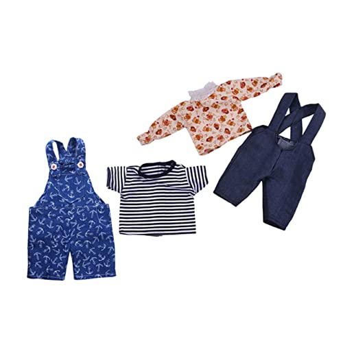 JOINPAYA 2 Sätze Puppenkleidung Puppe Kostüm Kleidung Für Mädchenpuppen Puppenschmuck Stoff von JOINPAYA