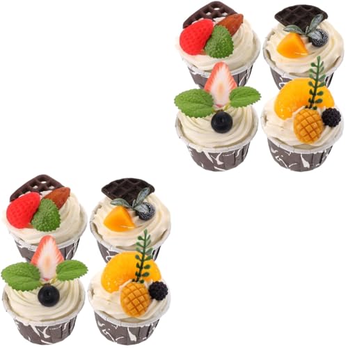 JOINPAYA 2 Sätze Simuliertes Weiches Kunstei Dessert-modelle Simulation Kuchen Filigrane Tortenmodelle Kuchen-modell Fotorequisite Für Künstliche Lebensmittel Hausbedarf Pu 4 Stück * 2 JOINPAYA 2 Sätze Simuliertes Weiches Kunstei Dessert-modelle Simulation Kuchen Filigrane Tortenmodelle Kuchen-modell Fotorequisite Für Künstliche Lebensmittel Hausbedarf Pu 4 Stück * 2 von JOINPAYA