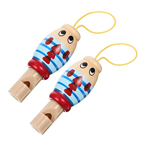 JOINPAYA 2 Stück Holz Pfeifen für Pädagogisches mit Buntem Design Sicher und Geschmacklos für Kleinkinder und Vorschulkinder JOINPAYA 2 Stück Holz Pfeifen für Pädagogisches mit Buntem Design Sicher und Geschmacklos für Kleinkinder und Vorschulkinder von JOINPAYA