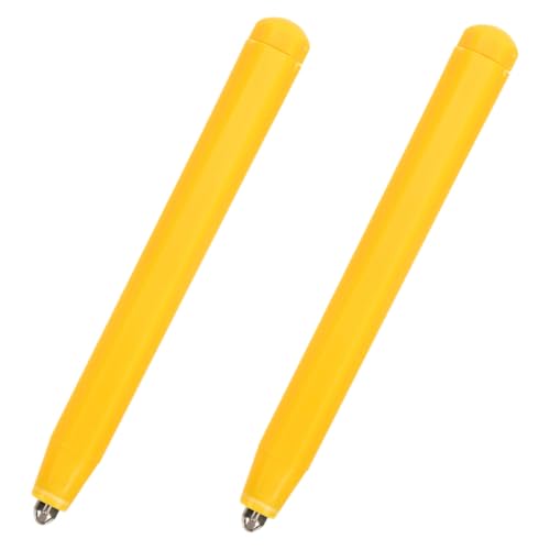 JOINPAYA 2 Stück Magnetischer Zeichenstift-Ersatzstift stift magnetisch Magnetische Stift weiße Tafel magnetisches Zeichenbrett Schreiben Ersatzstifte magnetischer Malstift Plastik Yellow JOINPAYA 2 Stück Magnetischer Zeichenstift-Ersatzstift stift magnetisch Magnetische Stift weiße Tafel magnetisches Zeichenbrett Schreiben Ersatzstifte magnetischer Malstift Plastik Yellow von JOINPAYA