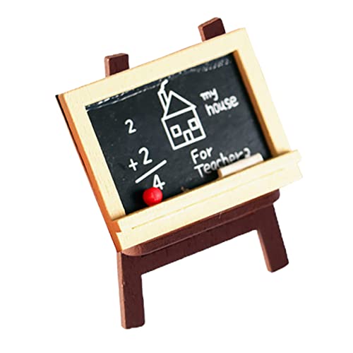 JOINPAYA 2 Stück Mini-Staffelei aus Holz Home Decor wohnungseinrichtung Miniature House Decoration Miniature DIY Decoration Mini-Staffelei-Verzierung Miniatur-Holzdekoration hölzern von JOINPAYA