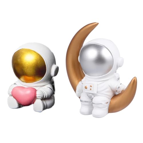 JOINPAYA 2 Stück Ornamente Weltraumstatue Geburtstags Astronauten Kuchendekor Astronauten Kuchendekoration Astronauten Für Kuchen Auto Astronauten Mini Astronautenfigur JOINPAYA 2 Stück Ornamente Weltraumstatue Geburtstags Astronauten Kuchendekor Astronauten Kuchendekoration Astronauten Für Kuchen Auto Astronauten Mini Astronautenfigur von JOINPAYA