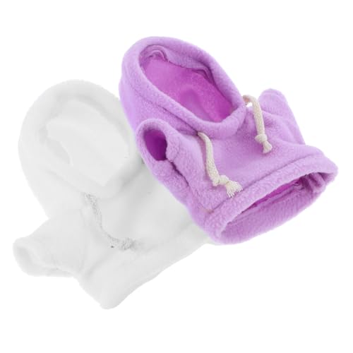 JOINPAYA 2 Stück Plüschbär Kleidung Kapuzenpullover Stofftier Kleidung Bären Puppen Kleidung Bär Kleidung Plüschtier Kleidung Bären Puppen Kleidung Kleidung Für Stofftiere Anzüge von JOINPAYA