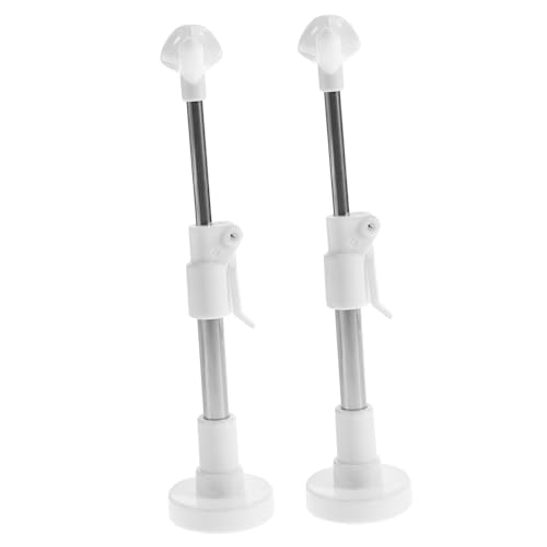 JOINPAYA 2 Stück Puppenständer klein Zeigen Anzeige Zubehör für Babypuppen Figure Stand puppenzubehör Puppenausstellung Organizer für Puppenhalterungen Puppe Steht Legierung Weiß von JOINPAYA