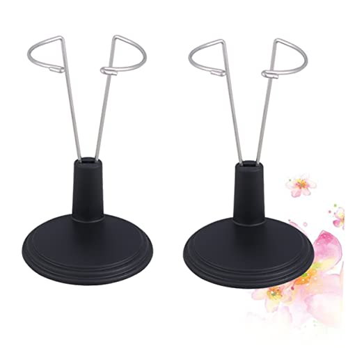 JOINPAYA 2 Stück Stützrahmen Für Puppen Puppenständerhalter Klein Aufbewahrungsorganisator Für Puppen Puppengarderobe Puppenanzeige Unterstützung Kreativer Puppenstand Steht Black von JOINPAYA