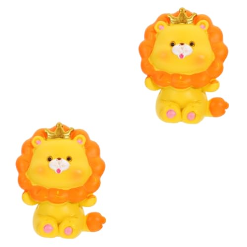 JOINPAYA 2stücke Tierfigur Miniatur Deko Aus Resin Niedliche Tierornamente Für Kuchendekoration Garten Balkon Und Party Für Kindergeburtstage Und Feierliche Anlässe Jungle-thema JOINPAYA 2stücke Tierfigur Miniatur Deko Aus Resin Niedliche Tierornamente Für Kuchendekoration Garten Balkon Und Party Für Kindergeburtstage Und Feierliche Anlässe Jungle-thema von JOINPAYA
