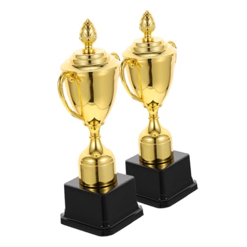 JOINPAYA 2 Stück Trophäe dekoration Auszeichnung schuler Geburtstagsparty Deko für Streamer Parteimedaillen Meister Plus Premier halloween deko Pokale Plastik Golden JOINPAYA 2 Stück Trophäe dekoration Auszeichnung schuler Geburtstagsparty Deko für Streamer Parteimedaillen Meister Plus Premier halloween deko Pokale Plastik Golden von JOINPAYA
