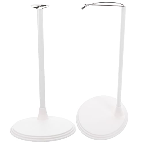 JOINPAYA 2 Stück Verstellbare Puppenständer Weiß Stabile Doll Support Frames für Action Figure Display rutschfeste Doll Stands zur Dekorativen Puppenpräsentation und Sammlung von JOINPAYA
