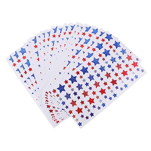 JOINPAYA 20 Blatt wohnraumdeko Sticker dekorative Sticker stickern aufklebebuchstaben Aufkleber für Lehreraufkleber kleine ästhetische Aufkleber Stern Aufkleber - JOINPAYA 20 Blatt wohnraumdeko Sticker dekorative Sticker stickern aufklebebuchstaben Aufkleber für Lehreraufkleber kleine ästhetische Aufkleber Stern Aufkleber - von JOINPAYA