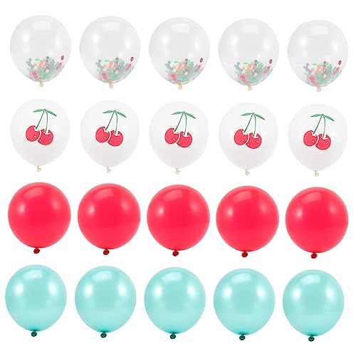 JOINPAYA 20 Stück Obst-party-luftballons Urlaubsdekoration Latex-luftballons Für Decken- - Und Fensterdekorationen von JOINPAYA