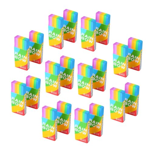JOINPAYA 20 Stück Buntstift Radiergummi erasers for radierer für buntstifte gummifüsse klein Skizzieren Sie Mini-Radierer verschleißfeste Radiergummis zarte Radiergummis für PVC von JOINPAYA