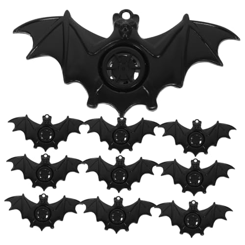 JOINPAYA 20 Stück Fledermauspfeife the hallow halloween bats für opa weihnachten spilzeug toy Party drinnen süß klein Pfeifen Requisiten entzückende Pfeife Plastik Black JOINPAYA 20 Stück Fledermauspfeife the hallow halloween bats für opa weihnachten spilzeug toy Party drinnen süß klein Pfeifen Requisiten entzückende Pfeife Plastik Black von JOINPAYA
