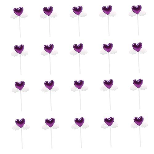 JOINPAYA 20stücke Cupcake Topper Mit Flügel Design Farben Zufällig Für Geburtstagsfeiern Hochzeiten Babypartys Und Feiertagsdekoration JOINPAYA 20stücke Cupcake Topper Mit Flügel Design Farben Zufällig Für Geburtstagsfeiern Hochzeiten Babypartys Und Feiertagsdekoration von JOINPAYA