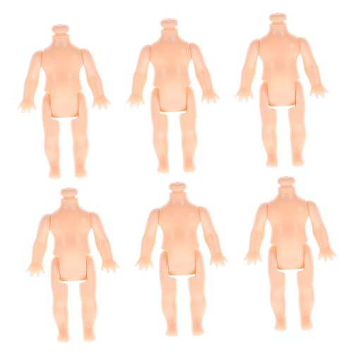 JOINPAYA 20 Stück Puppenzubehör Puppenkörper Puppengelenke Zubehör für die Puppenherstellung doll Accessories Spielzeugmaterialien Materialien für Plastikpuppen Plastikkörper für Puppe von JOINPAYA