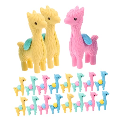 JOINPAYA 20 Stück Radiergummi erasers for adventsgeschenke schulsachen bürogadges schulzeug tragen Figuren auseinander Frosch kinderspielzeug Farbregal Dekoration Tierrotler von JOINPAYA