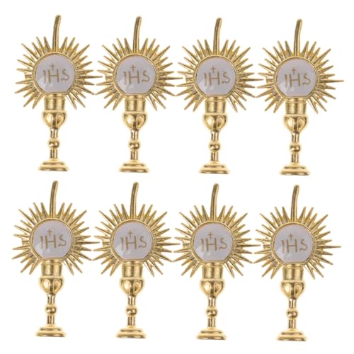 JOINPAYA 20 Stück Religiöse Parteizubehör erste heilig Gemeinschaft Harry Dekorationen Vintage-Dekoration Partyzubehör Fensterschmuck Außenverzierungen Legierung Golden JOINPAYA 20 Stück Religiöse Parteizubehör erste heilig Gemeinschaft Harry Dekorationen Vintage-Dekoration Partyzubehör Fensterschmuck Außenverzierungen Legierung Golden von JOINPAYA