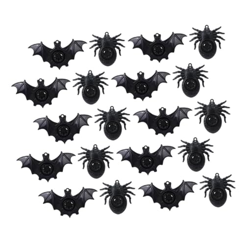 JOINPAYA 20 Stück Spinnenpfeife Neuheitsspielzeug Für Partys Halloween- Für Cartoon-fledermauspfeife Halloween-pfeifen Pfeifenspielzeug Halloween-jubelpfeife Plastik Black JOINPAYA 20 Stück Spinnenpfeife Neuheitsspielzeug Für Partys Halloween- Für Cartoon-fledermauspfeife Halloween-pfeifen Pfeifenspielzeug Halloween-jubelpfeife Plastik Black von JOINPAYA