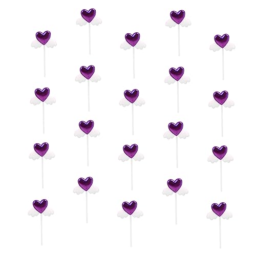 JOINPAYA 20 Stück Tortenaufsätze Cupcake Deko mit Flügel Design für Geburtstage Hochzeiten Partys Lebensmittelecht Zufällige Farben für Muffins und Desserts Zufällige Farbe JOINPAYA 20 Stück Tortenaufsätze Cupcake Deko mit Flügel Design für Geburtstage Hochzeiten Partys Lebensmittelecht Zufällige Farben für Muffins und Desserts Zufällige Farbe von JOINPAYA