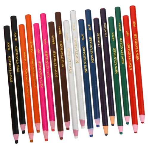 JOINPAYA 20 Stück Wachsmalstift marker stifte metallic marker pens Peel-off crayon pencils Porzellanmarkierungszeichnung Künstler schälen Tragbarer Fettstift Haushalt Buntstift Holz von JOINPAYA