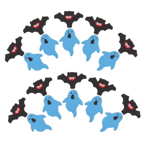 JOINPAYA 200 Stück Halloween Radiergummis Mini Geister Fledermäuse Lustige Schulradierer Für Klassenzimmer Partybelohnungen Und Dekoration von JOINPAYA