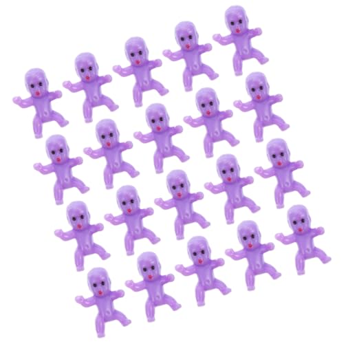 JOINPAYA 20St Mini- -Eiswürfel Schwamm Dusche Dekorationen Plüschtier Babyparty kuchendekoration geburtstagsdekoration Babystatuen aus Kunststoff kleine Babypuppen Plastik Violett JOINPAYA 20St Mini- -Eiswürfel Schwamm Dusche Dekorationen Plüschtier Babyparty kuchendekoration geburtstagsdekoration Babystatuen aus Kunststoff kleine Babypuppen Plastik Violett von JOINPAYA