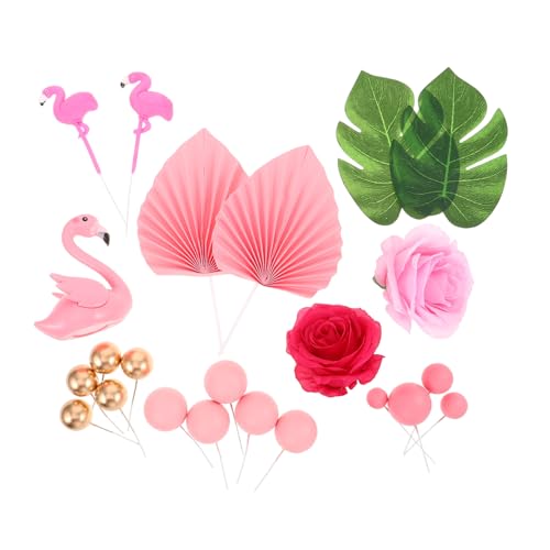 JOINPAYA 23 Stück Hawaii-Partydekorationen Flamingo -Dekorationen Hawaii-Geburtstagsdekoration hawaiianische Dekorationen für Partys tropischer Kuchendeckel Schaum Rosa JOINPAYA 23 Stück Hawaii-Partydekorationen Flamingo -Dekorationen Hawaii-Geburtstagsdekoration hawaiianische Dekorationen für Partys tropischer Kuchendeckel Schaum Rosa von JOINPAYA