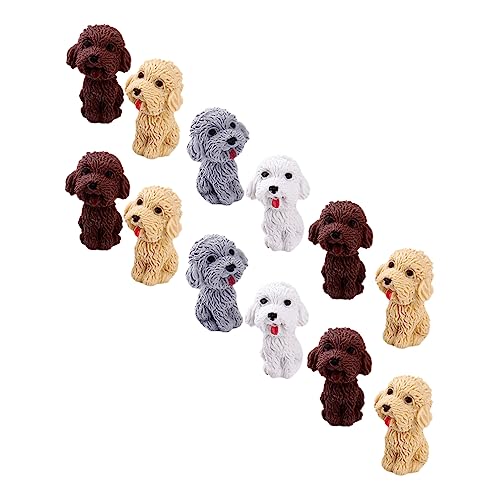 JOINPAYA 24 Stück Cartoon Welpen Eraser Kindergäuer Plüsch Tierrotler Mini-radierer Klein Hunde Ausgestopfter Hund Lustig Tierspielzeug Süße Schulsachen Schulmaterial Für Radiergummi von JOINPAYA