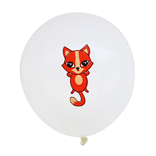 JOINPAYA 24-teiliges Set 12 Tierischer Ballon Luftballons Dekorative Luftballons Zum Geburtstag Luftballons Aus Aluminiumfolie Partyzubehör Geburtstag Luftballons von JOINPAYA