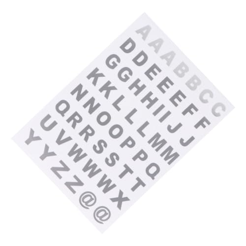 JOINPAYA 25 Blatt Heißprägeaufkleber Alphabet Sticker buchstabenaufkleber schulzeug schulmaterial briefmarken Sticker stickern Englischer Briefaufkleber transparenter Aufkleber Silver JOINPAYA 25 Blatt Heißprägeaufkleber Alphabet Sticker buchstabenaufkleber schulzeug schulmaterial briefmarken Sticker stickern Englischer Briefaufkleber transparenter Aufkleber Silver von JOINPAYA