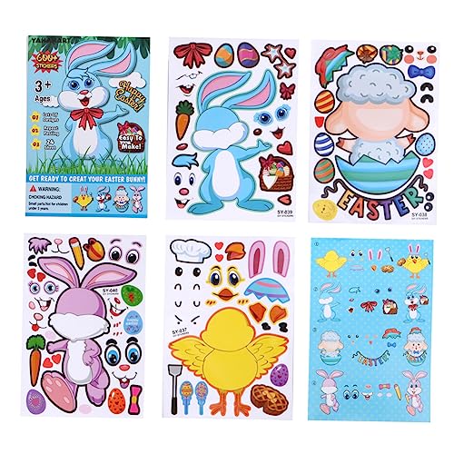 JOINPAYA 25blätter Sticker Für Ostern Mix Und Aufkleber Für Junge Mädchen Bastelprojekt Partyzubehör Verschiedene Muster Um Kreative Ideen Zu Fördern Und Spaß Zu Haben JOINPAYA 25blätter Sticker Für Ostern Mix Und Aufkleber Für Junge Mädchen Bastelprojekt Partyzubehör Verschiedene Muster Um Kreative Ideen Zu Fördern Und Spaß Zu Haben von JOINPAYA