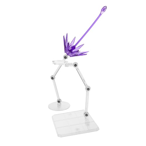 JOINPAYA 2St Laserenergiemodell Actionfigur Steht Puppenmodellständer Charaktermodell Action-Figur-Display-Basis Modell-Aktionsbasis Bärenpuppenständer klarer Puppenständer Plastik Violett JOINPAYA 2St Laserenergiemodell Actionfigur Steht Puppenmodellständer Charaktermodell Action-Figur-Display-Basis Modell-Aktionsbasis Bärenpuppenständer klarer Puppenständer Plastik Violett von JOINPAYA