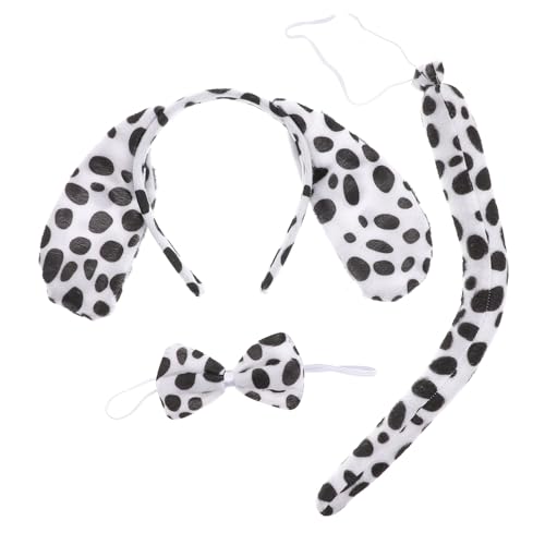 JOINPAYA 2St Plüsch Hundestirnband Cosplay-Tierschwänze Hundeohren haiband Haarband Haargummi von JOINPAYA