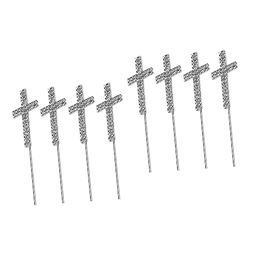 JOINPAYA 2sets Kucheneinsatz Kreuz Kuchendekoration Kuchendekorationszubehör Party Decoration Party Dekoration Tortenaufsätze Für Geburtstage Kuchendeckel Überqueren Legierung Silver 4pcs*2 JOINPAYA 2sets Kucheneinsatz Kreuz Kuchendekoration Kuchendekorationszubehör Party Decoration Party Dekoration Tortenaufsätze Für Geburtstage Kuchendeckel Überqueren Legierung Silver 4pcs*2 von JOINPAYA