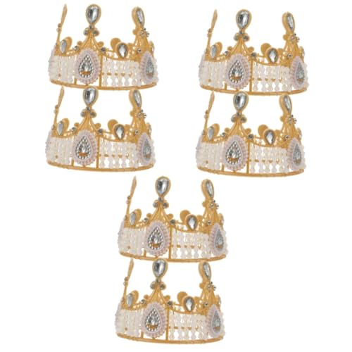 JOINPAYA 6stücke Krone Cake Topper Mit Strassverzierung Dekoration Für Geburtstagsfeiern Shower Für Kuchen Desserts Und Früchte JOINPAYA 6stücke Krone Cake Topper Mit Strassverzierung Dekoration Für Geburtstagsfeiern Shower Für Kuchen Desserts Und Früchte von JOINPAYA