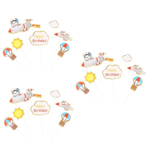 JOINPAYA 3 Sätze Pilot Kuchen Karte Kuchen Topper Dekoration Ornamente Für Kuchen Picks Papier 35 Stück * 3 JOINPAYA 3 Sätze Pilot Kuchen Karte Kuchen Topper Dekoration Ornamente Für Kuchen Picks Papier 35 Stück * 3 von JOINPAYA