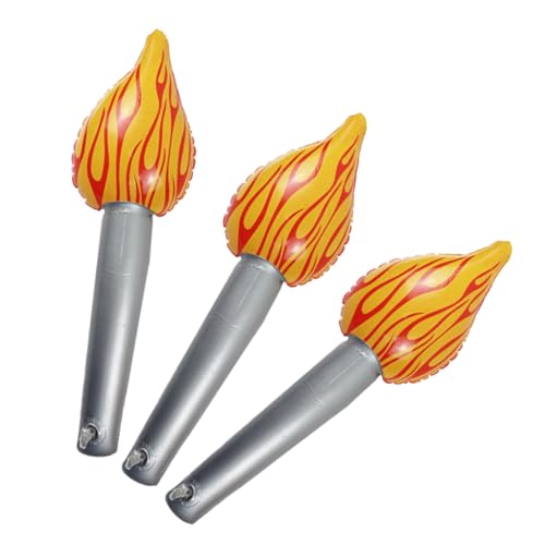 JOINPAYA 3 Stück Aufblasbarer Flammenballon Spiel-Requisiten Bühnenrequisiten Party -Requisiten Fackel-Kostüm-Requisite Sportwettkampfparty Prop-Fackel PVC Chocolate JOINPAYA 3 Stück Aufblasbarer Flammenballon Spiel-Requisiten Bühnenrequisiten Party -Requisiten Fackel-Kostüm-Requisite Sportwettkampfparty Prop-Fackel PVC Chocolate von JOINPAYA