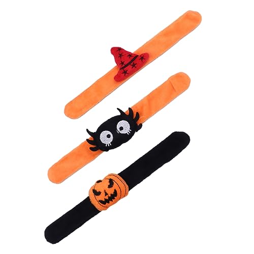 JOINPAYA 3stücke Teiliges Halloween Armbänder Für Mädchen Spaßige Handgelenkspielzeuge Mit Kürbis Hut Und Party-dekoration Für Geburtstagsfeiern Und Auftritte JOINPAYA 3stücke Teiliges Halloween Armbänder Für Mädchen Spaßige Handgelenkspielzeuge Mit Kürbis Hut Und Party-dekoration Für Geburtstagsfeiern Und Auftritte von JOINPAYA