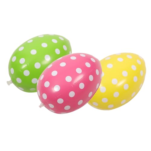 JOINPAYA 3 Stück Ostereier Luftballons Aufblasbare für Ostern für Garten und Partydekoration Fröhliche Osterfeier Accessoires JOINPAYA 3 Stück Ostereier Luftballons Aufblasbare für Ostern für Garten und Partydekoration Fröhliche Osterfeier Accessoires von JOINPAYA