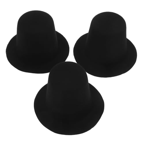 JOINPAYA 3 Stück Puppenhut, Kleiner Zylinder, Dekoration, Schöner Zylinder Für DIY-puppenkostüm, Modischer Mini-Hut von JOINPAYA