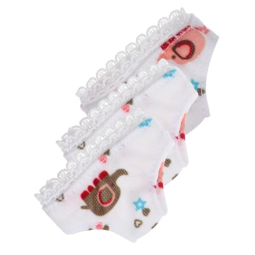 JOINPAYA 3 Stück -Shorts puppenkleidung Puppen Kleidung Puppenbekleidung Puppen-Modedesign Puppenaccessoires online Puppen-Slip Puppen Höschen Spielzeughöschen Höschen Stoff von JOINPAYA