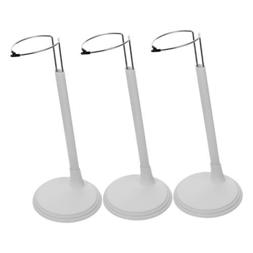 JOINPAYA 3 Stück Stützrahmen Für Puppen Stand Anzeige Gestell Puppeninhaber Stehen Für Mädchen Figur Steht Babypuppe Puppenständer Unterstützung Halter Verstellbarer Figurenständer PVC Weiß JOINPAYA 3 Stück Stützrahmen Für Puppen Stand Anzeige Gestell Puppeninhaber Stehen Für Mädchen Figur Steht Babypuppe Puppenständer Unterstützung Halter Verstellbarer Figurenständer PVC Weiß von JOINPAYA